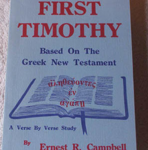 First Timothy