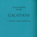 Galatians: A Verse by Verse Commentary