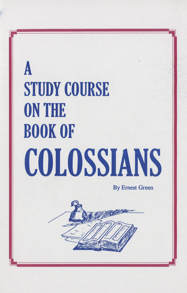 Study Course Colossians, A