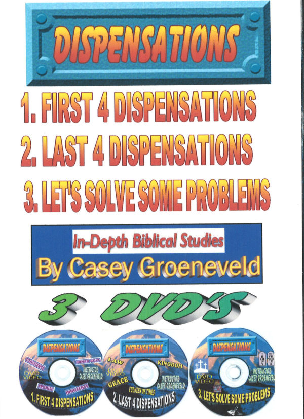 Casey Groeneveld's Dispensations