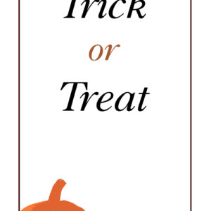 Trick Or Treat?