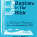 Baptism in the Bible