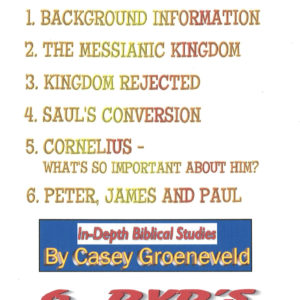 Casey Groeneveld's Book of Acts