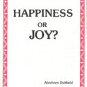Happiness or Joy?