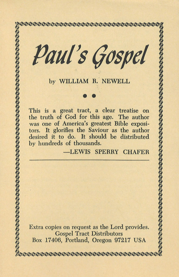 Paul's Gospel