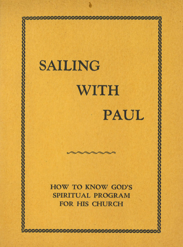 Sailing With Paul