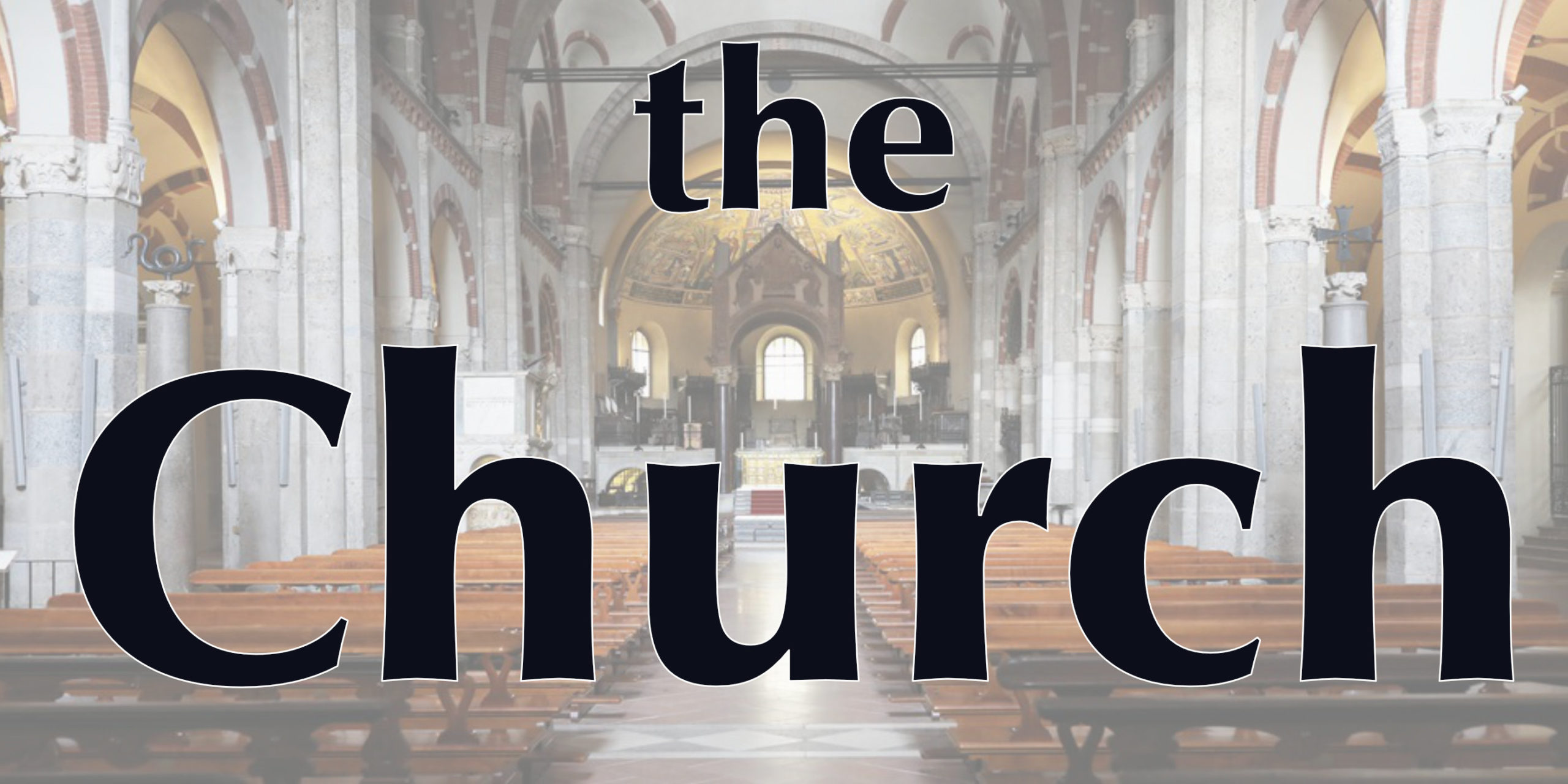 the church header
