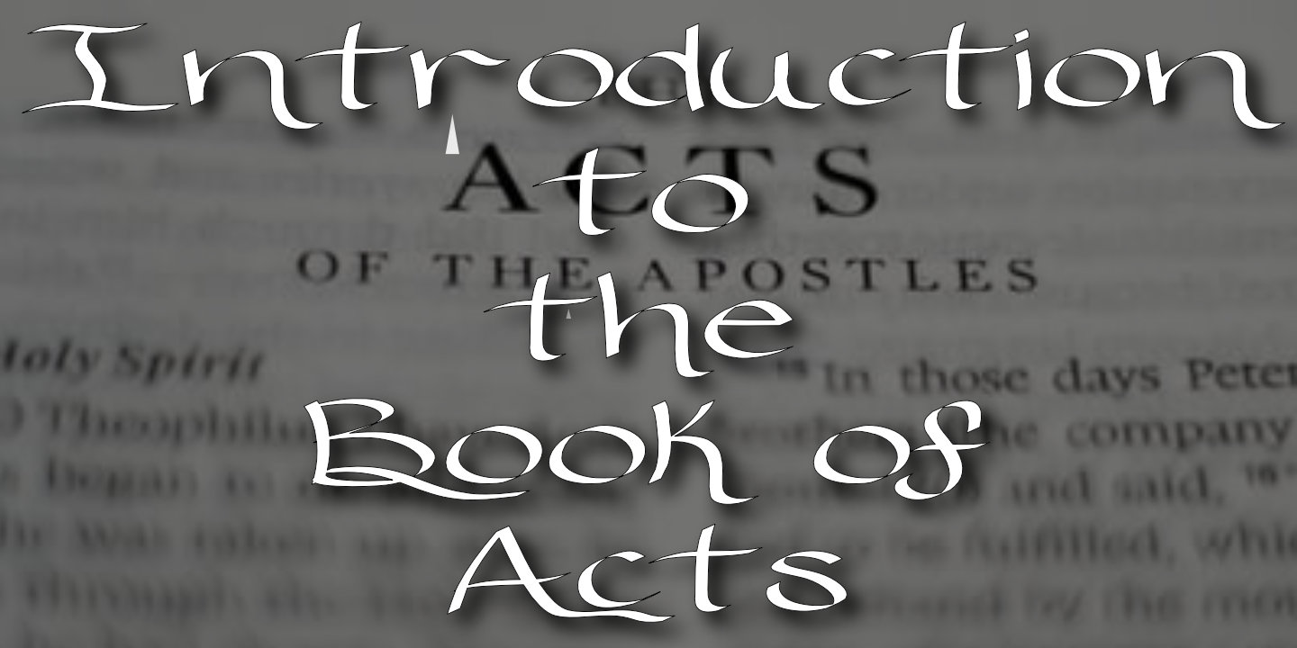 intro to acts