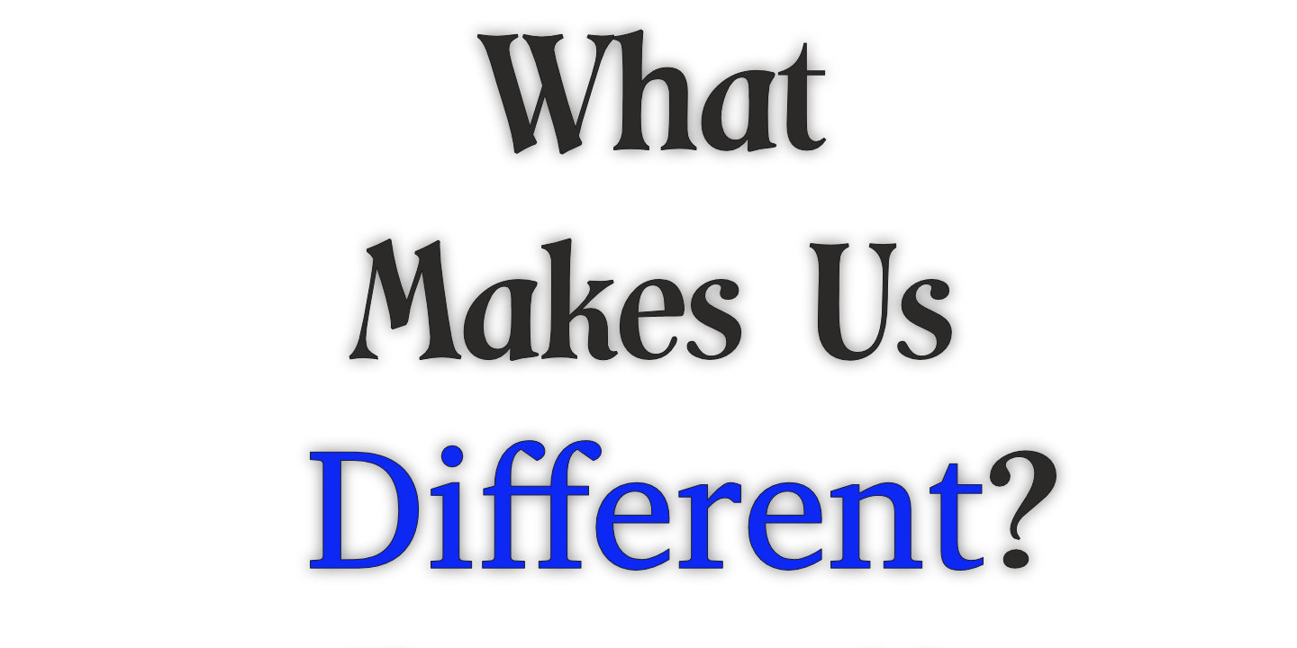 what makes us different