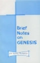 Brief Notes on Genesis