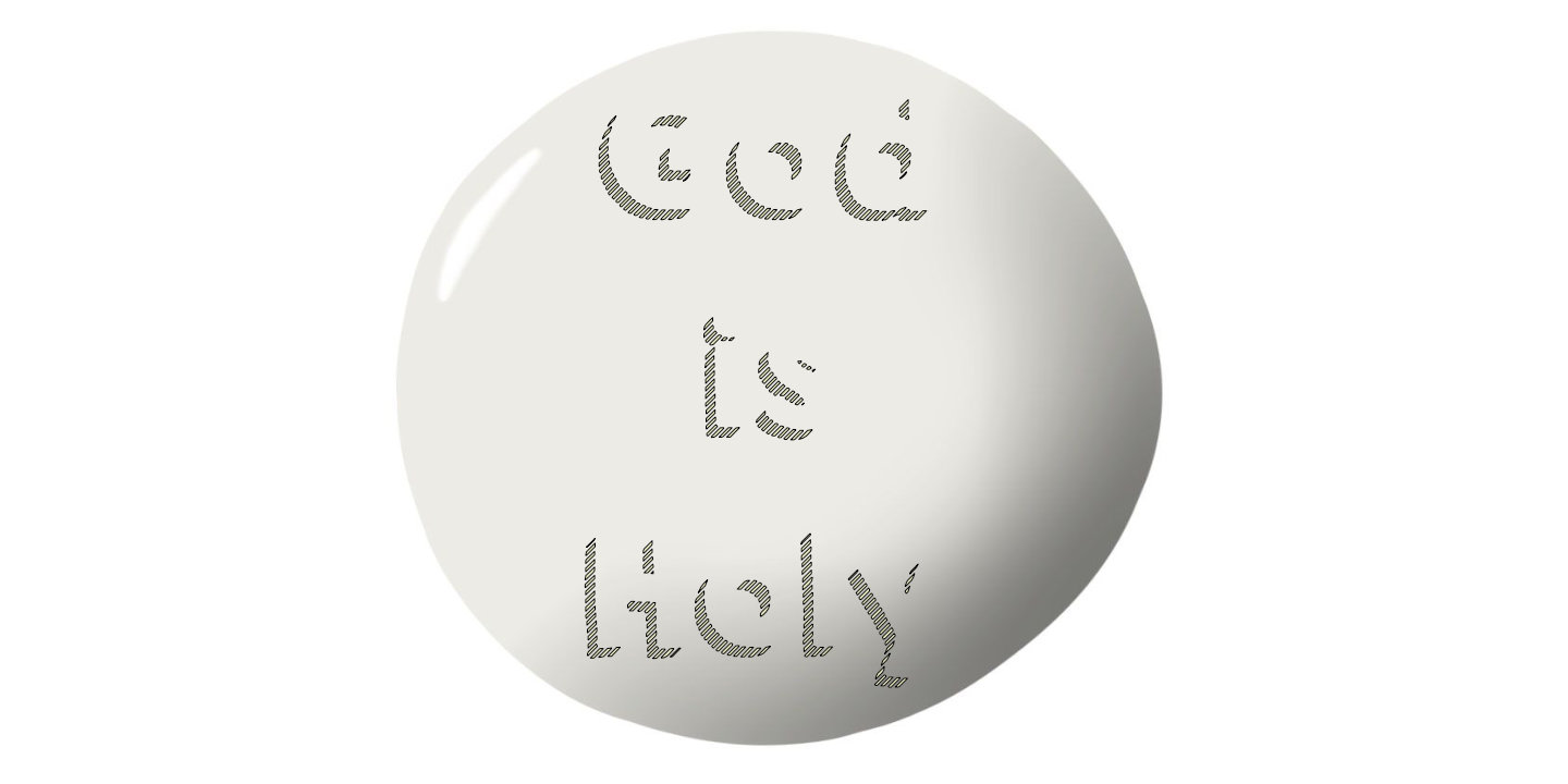god is holy-