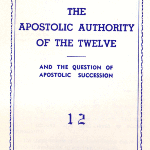 Apostolic Authority of Twelve