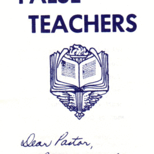 False Teachers