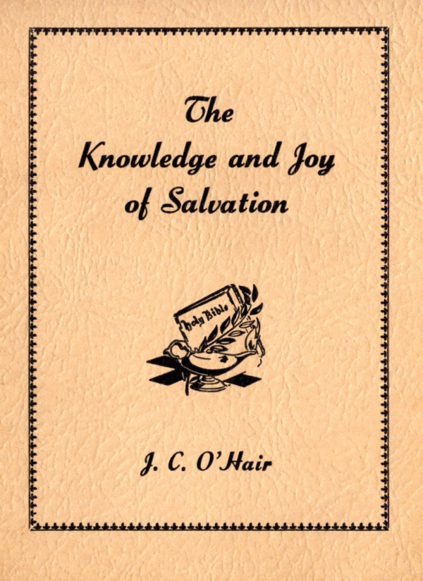 Knowledge and Joy of Salvation