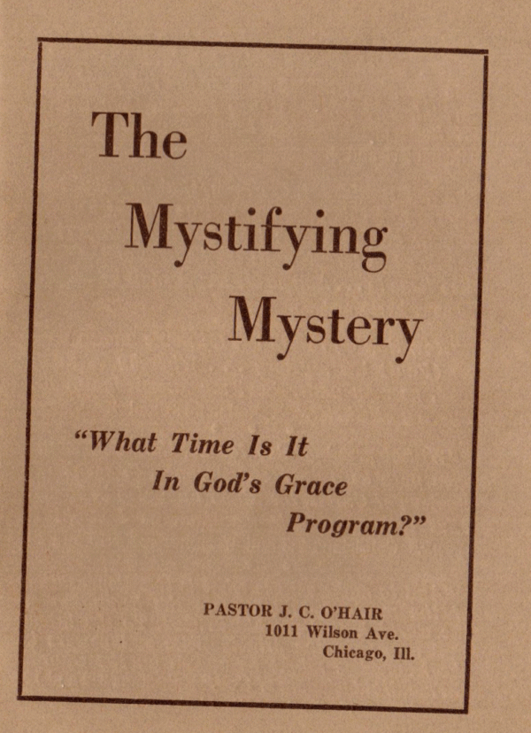 Mystifying Mystery