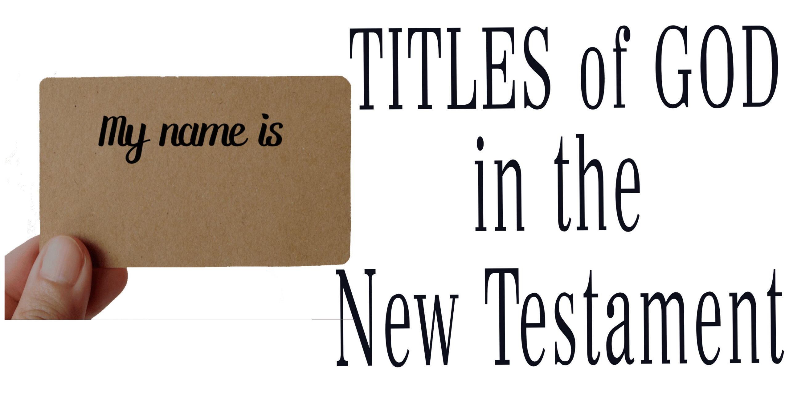 duncan titles of god in nt