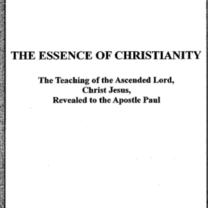 Essence of Christianity